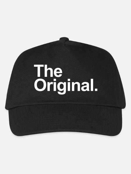 The original. - Kinder Basecap - Schwarz
