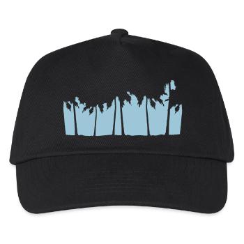 Palm Trees Island Trees Beach Holiday Sea Travel Holidays - Kids’ Baseball Cap - black - Front