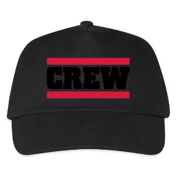 crew - Kids’ Baseball Cap - black - Front