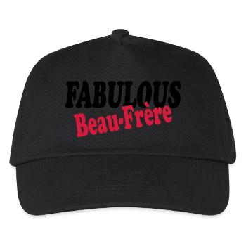 Fabulous brother-in-law - Kids’ Baseball Cap - black - Front