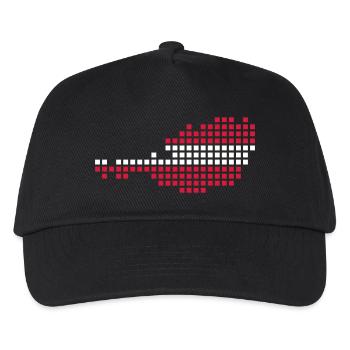 Austria - Kids’ Baseball Cap - black - Front