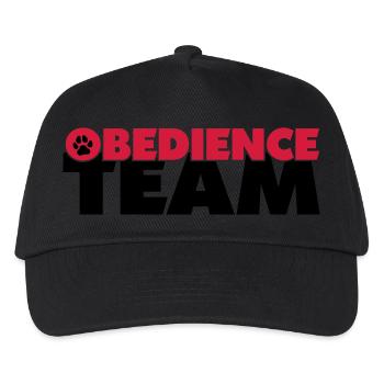 obedienceteam4 - Kinder Basecap - Schwarz - Vorne