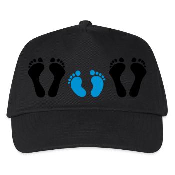 Familie - Kinder Basecap - Schwarz - Vorne
