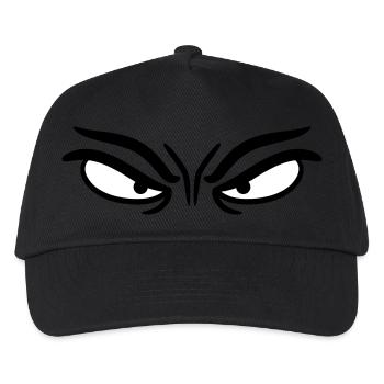 Mauvais œil - Casquette de baseball Enfant - noir - Devant