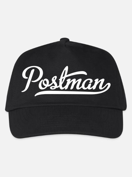 Postbote - Kinder Basecap - Schwarz