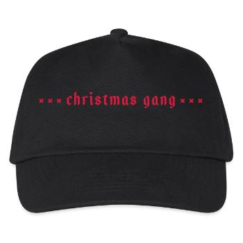 Christmas Gang Weihnachten - Kids’ Baseball Cap - black - Front