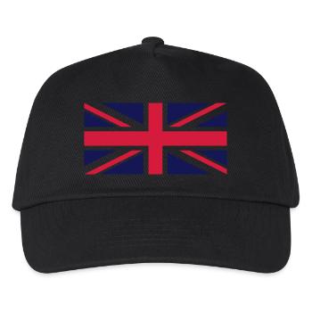 UNION JACK - Kinder Basecap - Schwarz - Vorne