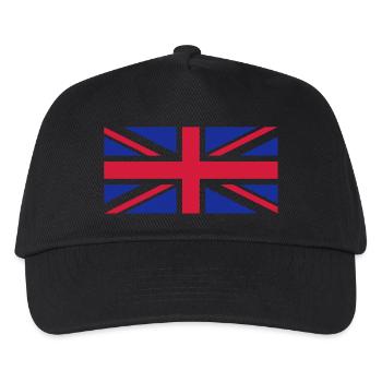 English flag English flag Union Jack - Kids’ Baseball Cap - black - Front