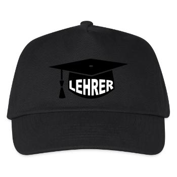Enseignant - Mortier - Casquette de baseball Enfant - noir - Devant