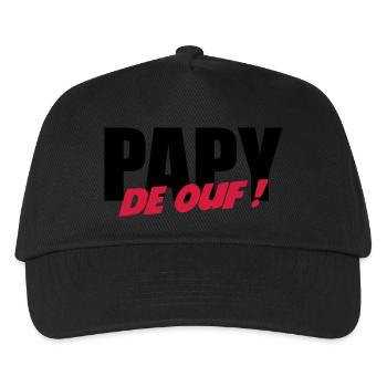 Papy de ouf ! - Casquette de baseball Enfant - noir - Devant