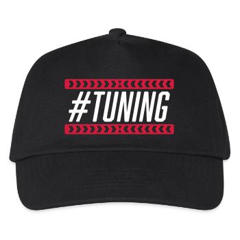 #Tuning - Kids’ Baseball Cap - black - Front