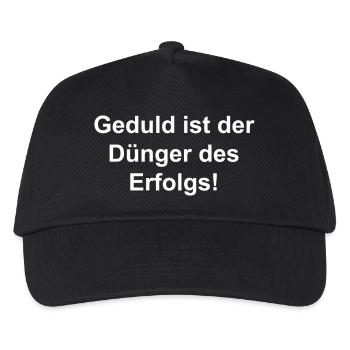 Patience - Kids’ Baseball Cap - black - Front