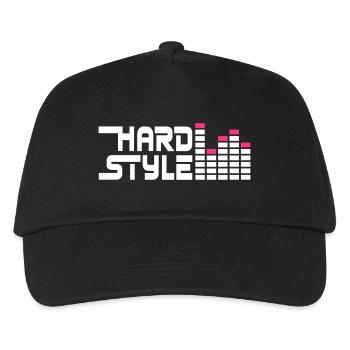 hard style hardstyle equalizer DE - Kinder Basecap - Schwarz - Vorne