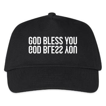Christlich / Christ / Katholisch / Religion - Kinder Basecap - Schwarz - Vorne