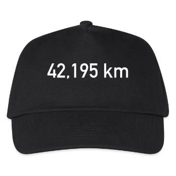 marathon - Kids’ Baseball Cap - black - Front