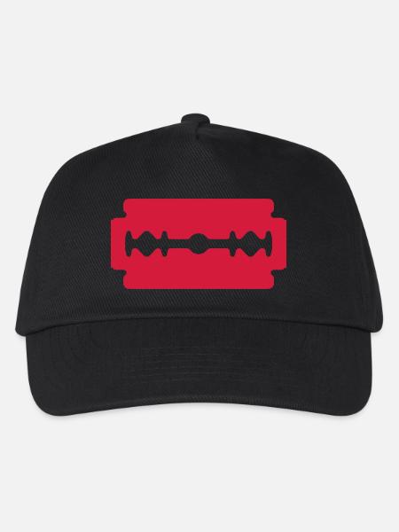 razorblade - Kids’ Baseball Cap - black