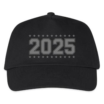 2025 - Kinder Basecap - Schwarz - Vorne