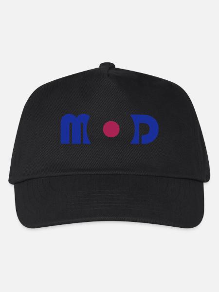 Mod Logo - Kinder Basecap - Schwarz