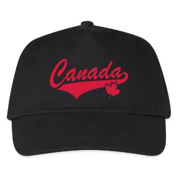 Canada - Kids’ Baseball Cap - black - Front