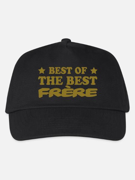 DAS BESTE VOM BESTEN Bruder - Kinder Basecap - Schwarz