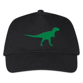 Abelisaurus dino - Kinder Basecap - Schwarz - Vorne