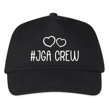 Jga Crew Junggesellinnenabschied - Kinder Basecap - Schwarz - Vorne