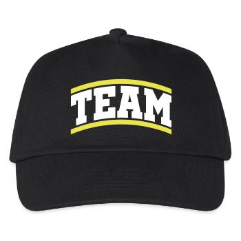 Team - Kinder Basecap - Schwarz - Vorne