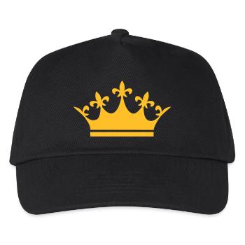 Crown Winner King Queen Princess - Kids’ Baseball Cap - black - Front