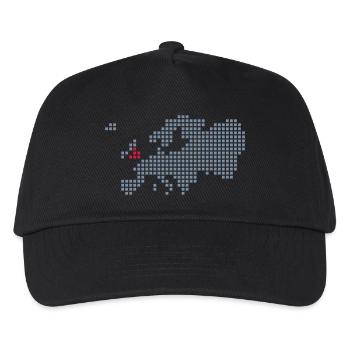 Angleterre - Casquette de baseball Enfant - noir - Devant
