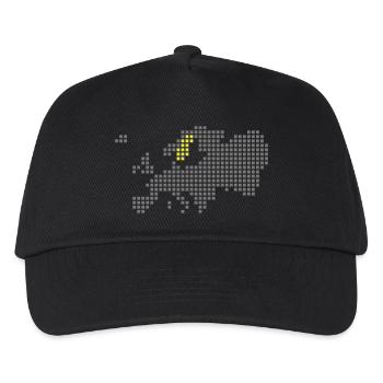Schweden - Kinder Basecap - Schwarz - Vorne
