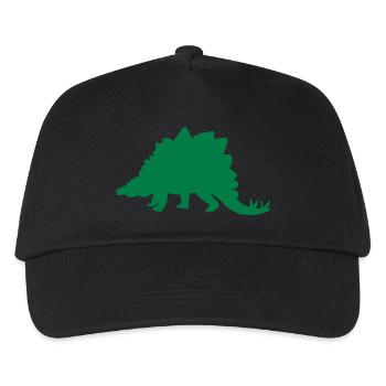 dino - Kids’ Baseball Cap - black - Front
