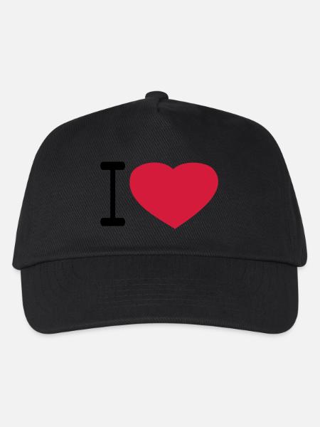 iloveseul - Kinder Basecap - Schwarz