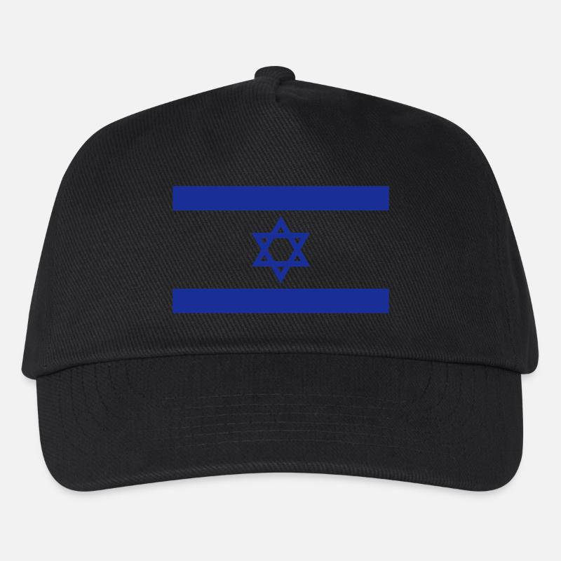 Israel - Kinder Basecap - Schwarz