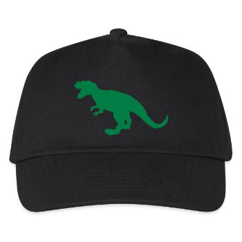 Tyrannosaurus Rex - Kinder Basecap - Schwarz - Vorne