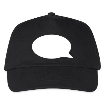 Balloon / / cartoon / / saying / / do statement - Kids’ Baseball Cap - black - Front