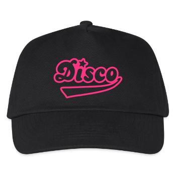 Disco_V1 - Kinder Basecap - Schwarz - Vorne