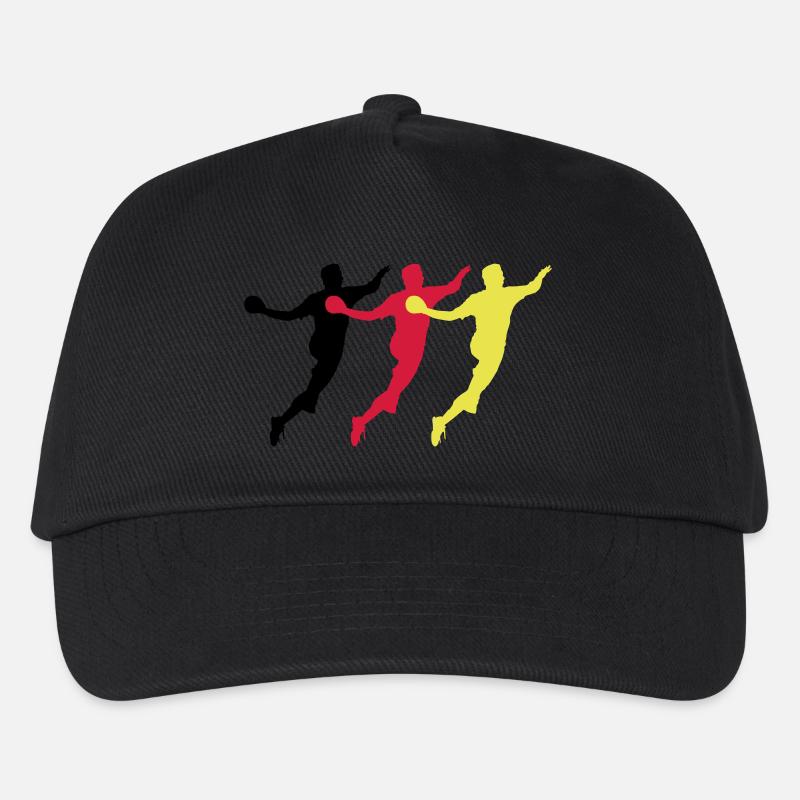 handballer deutschland - Kinder Basecap - Schwarz