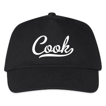 cuisinier - Casquette de baseball Enfant - noir - Devant