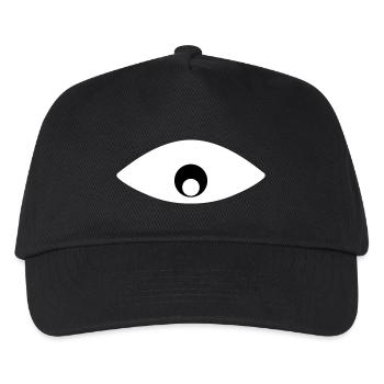 Eye watching you - Kids’ Baseball Cap - black - Front
