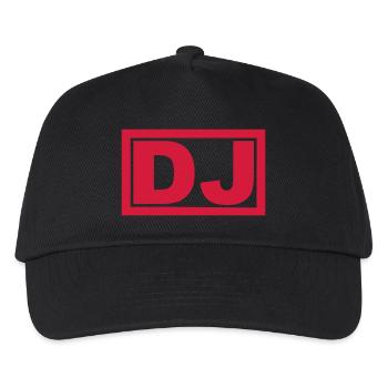 DJ - Casquette de baseball Enfant - noir - Devant