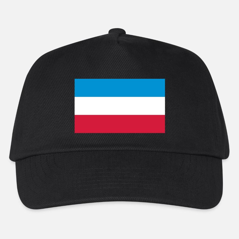 Schleswig-Holstein Fahne - Kinder Basecap - Schwarz