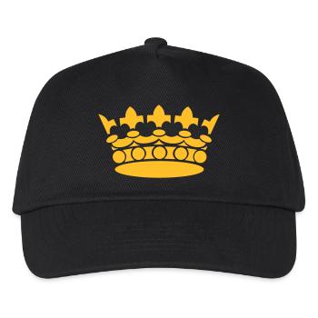 Crown Winner King Queen Princess - Kids’ Baseball Cap - black - Front