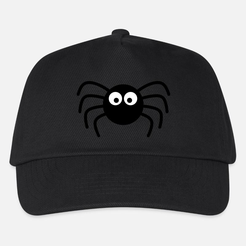Spinne - Kinder Basecap - Schwarz