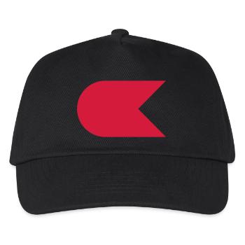 marque OK Dériveur - Casquette de baseball Enfant - noir - Devant