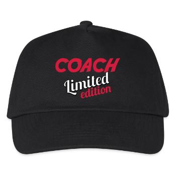 COACH LIMITIERTE AUFLAGE - Kinder Basecap - Schwarz - Vorne