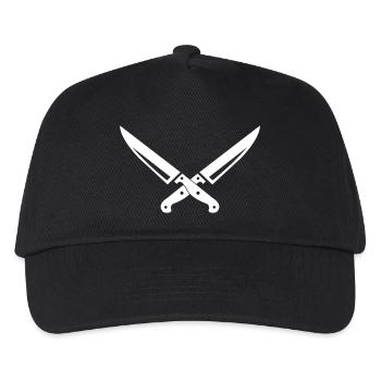 Knife Symbol - Kids’ Baseball Cap - black - Front