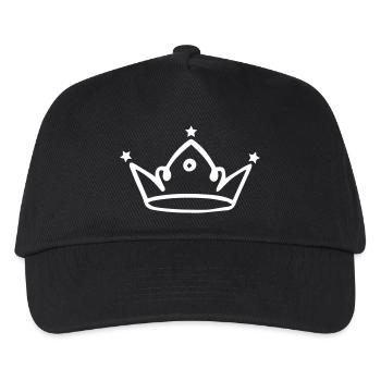 crown - Kids’ Baseball Cap - black - Front