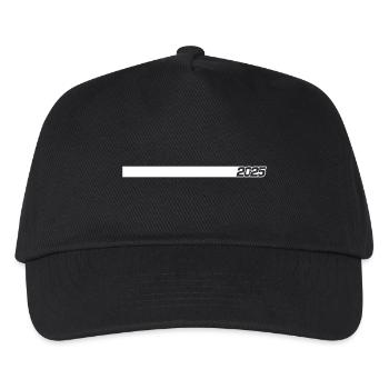 2025 Line - Kids’ Baseball Cap - black - Front
