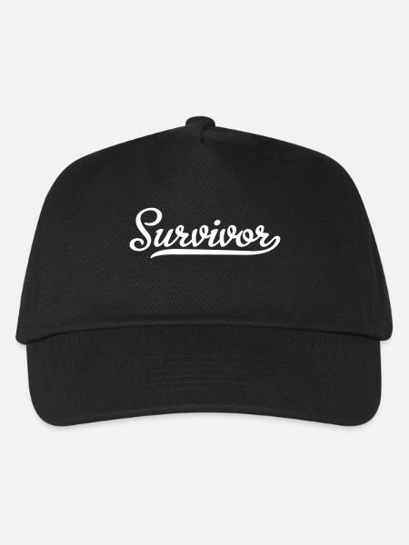 Survivor - Kinder Basecap - Schwarz