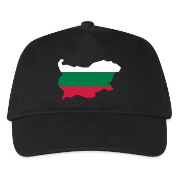 Bulgarien - Kinder Basecap - Schwarz - Vorne